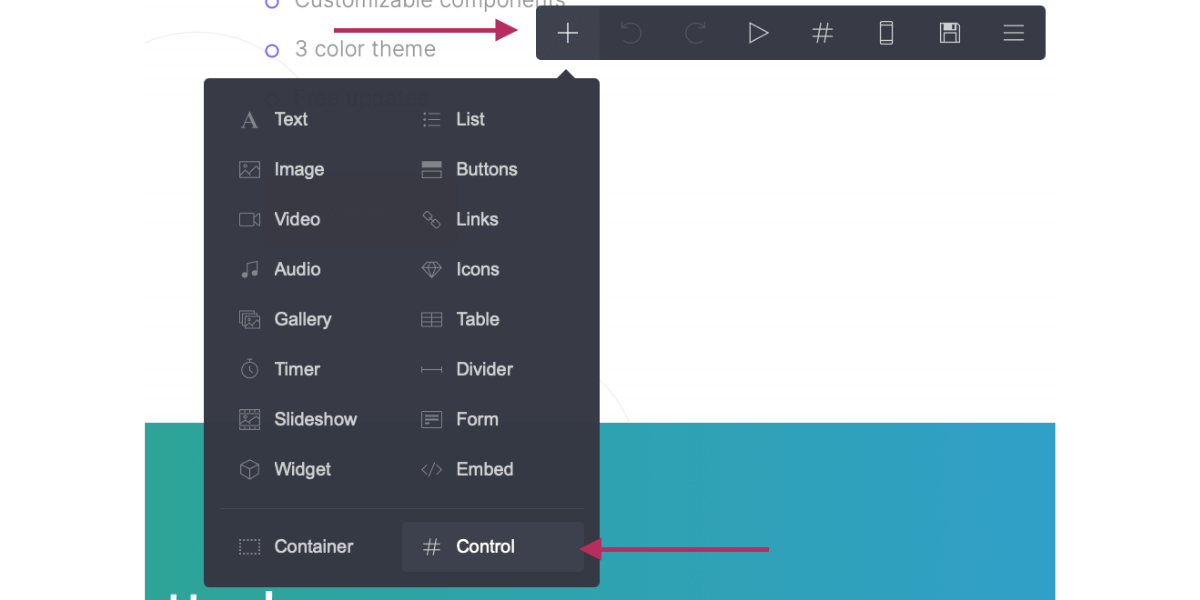 Control Element