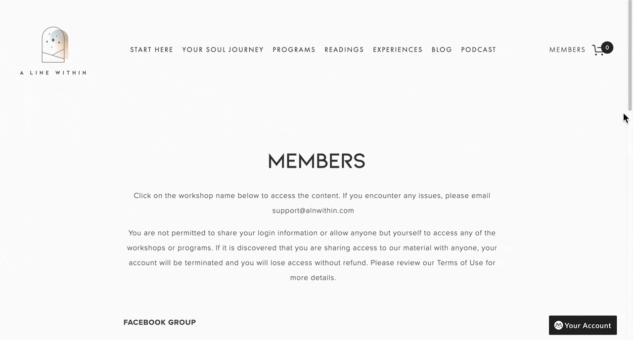 alinewithin membership