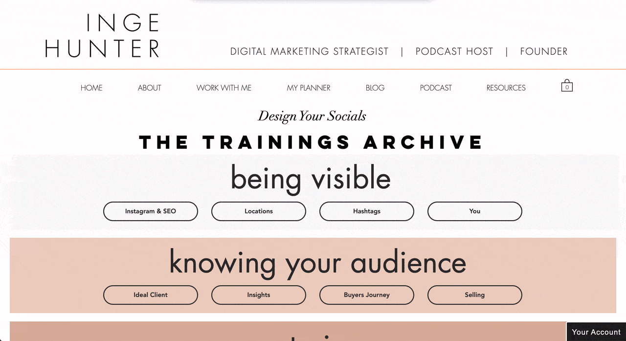 inge hunter membership