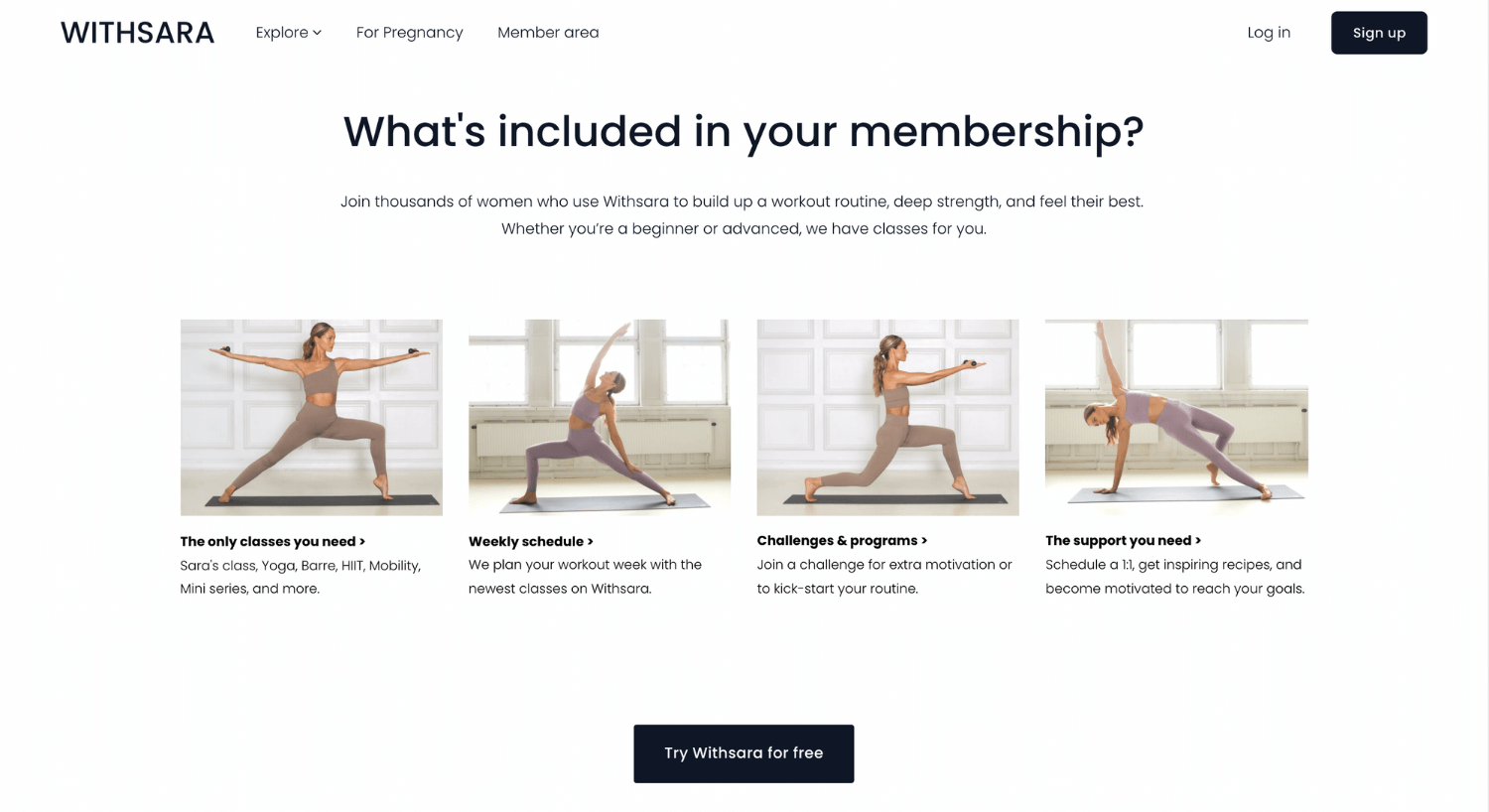 withsara membership