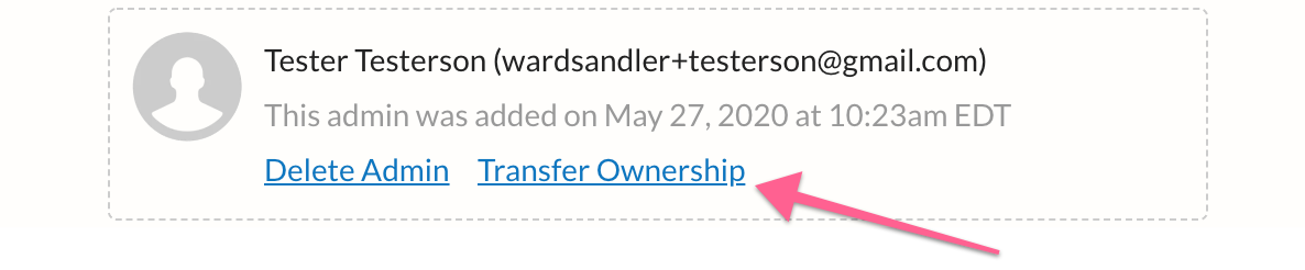 How to Transfer Ownership for a Duda MemberSpace Site
