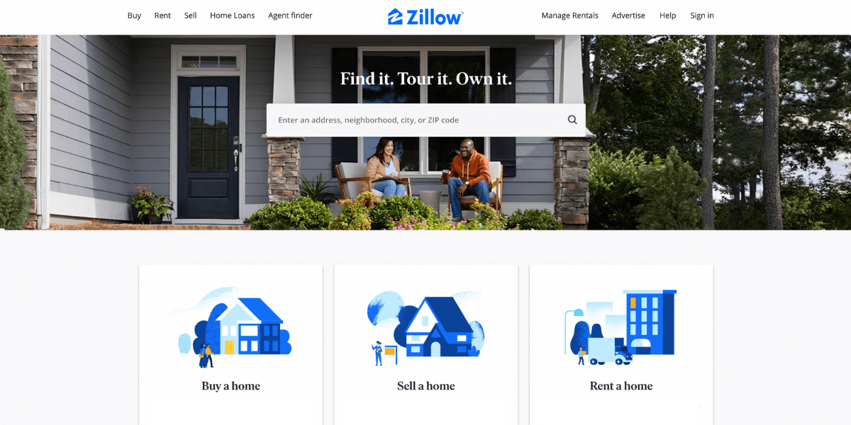 Zillow - Newsletter examples