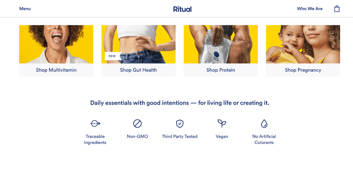 Ritual - Newsletter examples