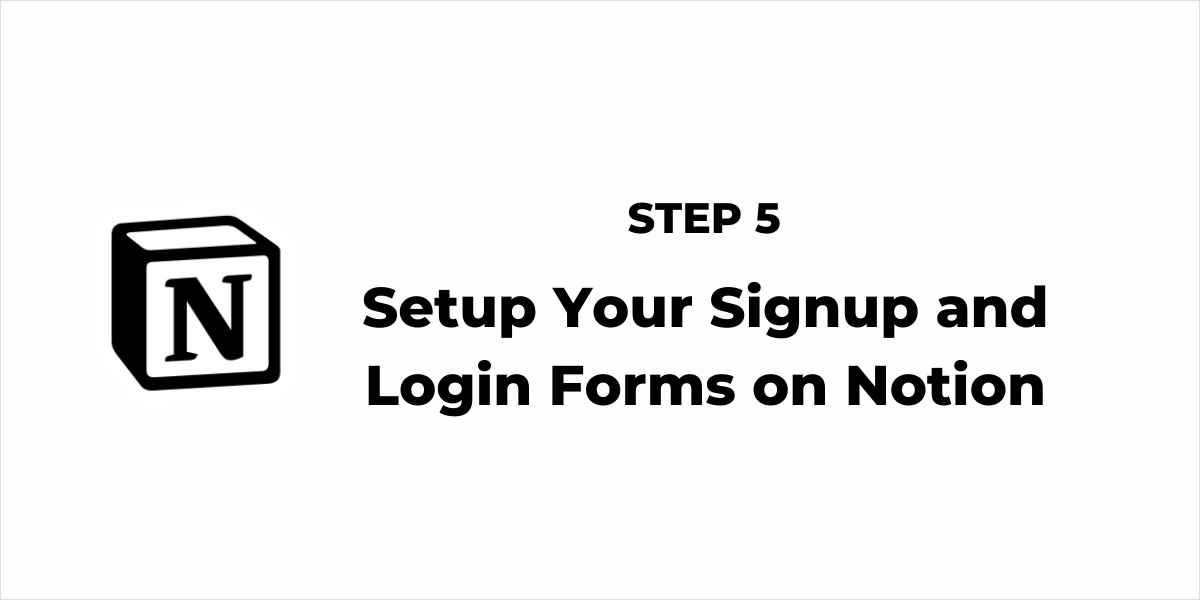 Notion Membership Site - Step 4